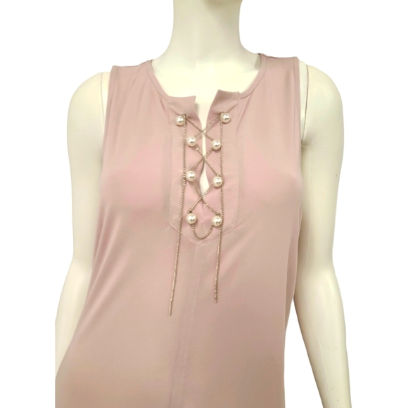 V by Violet Weekend Pale Pink Dress New With Tags size XL - Picture 5 of 8